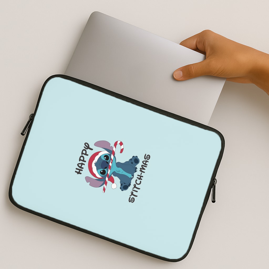 Happy Blue Alienmas - Christmas MacBook Case