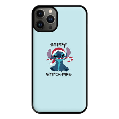 Happy Blue Alienmas - Christmas Phone Case for iPhone 13