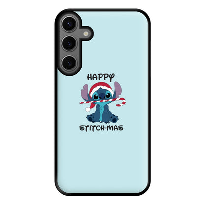 Happy Blue Alienmas - Christmas Phone Case for Galaxy S23FE