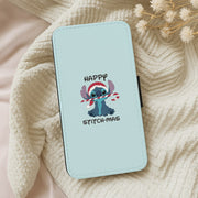 Happy Blue Alienmas - Christmas Flip / Wallet Phone Case 5