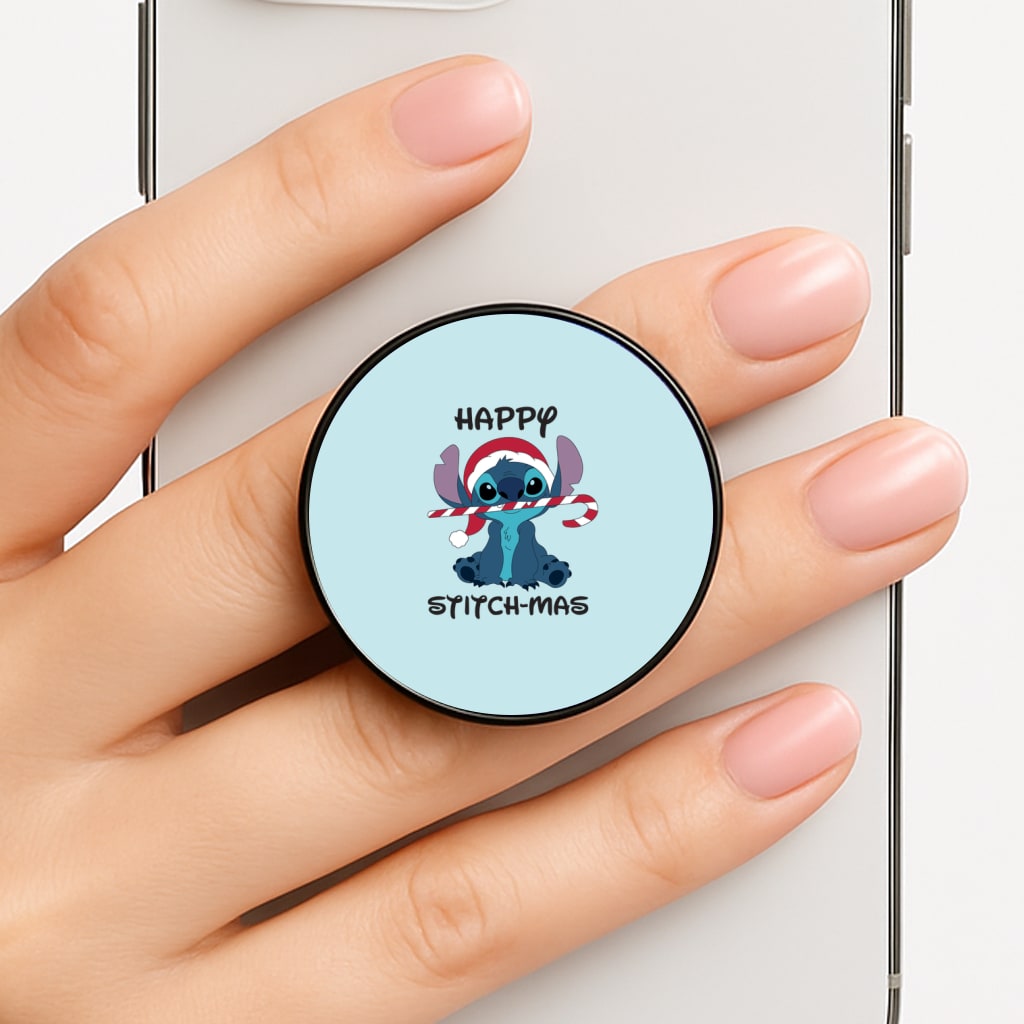 Happy Blue Alienmas - Christmas Phone Grip