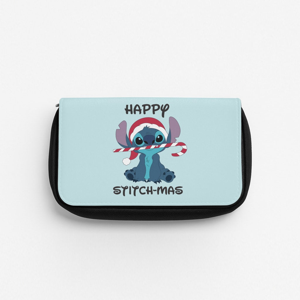 Happy Blue Alienmas - Christmas Pencil Case