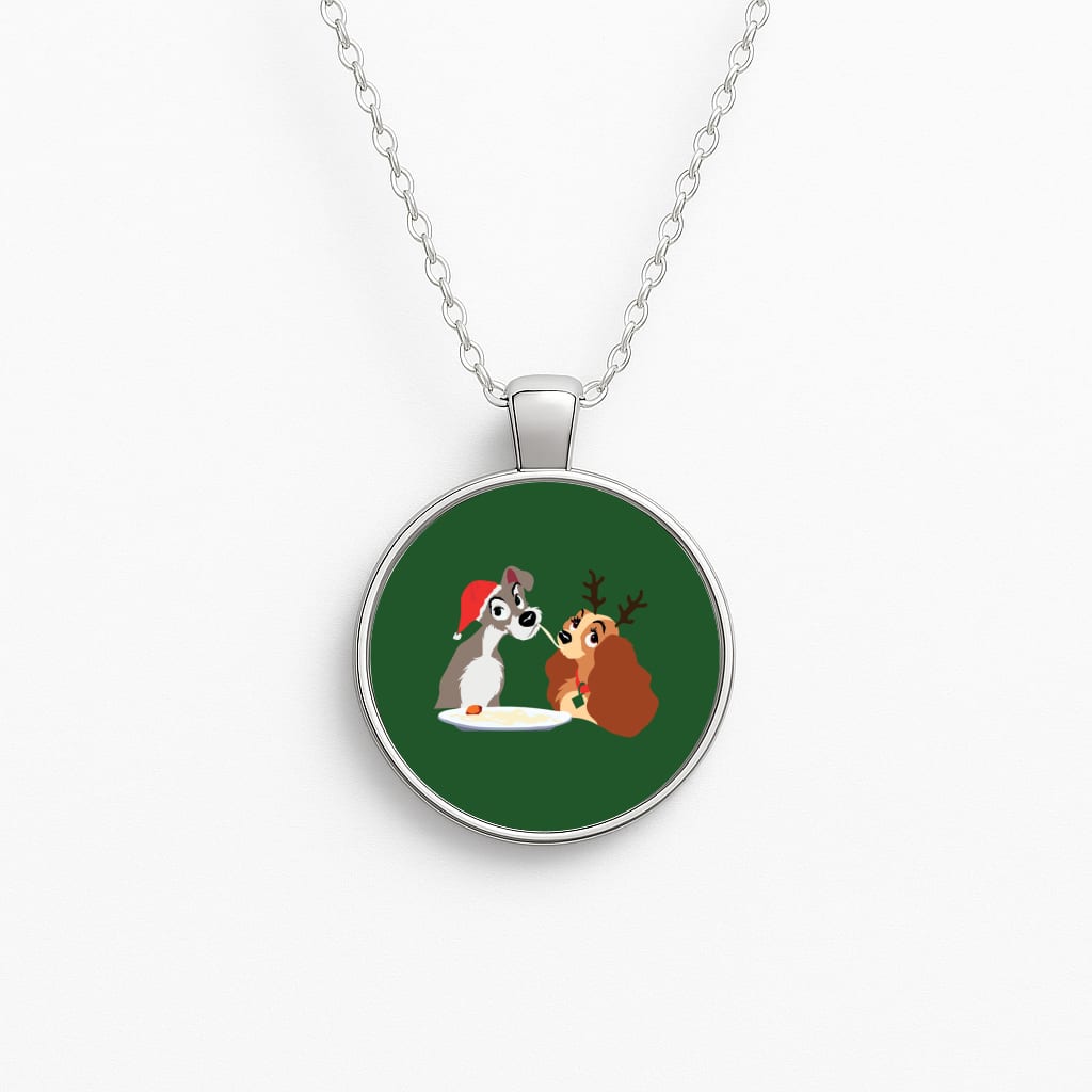 Christmas Lady Necklace