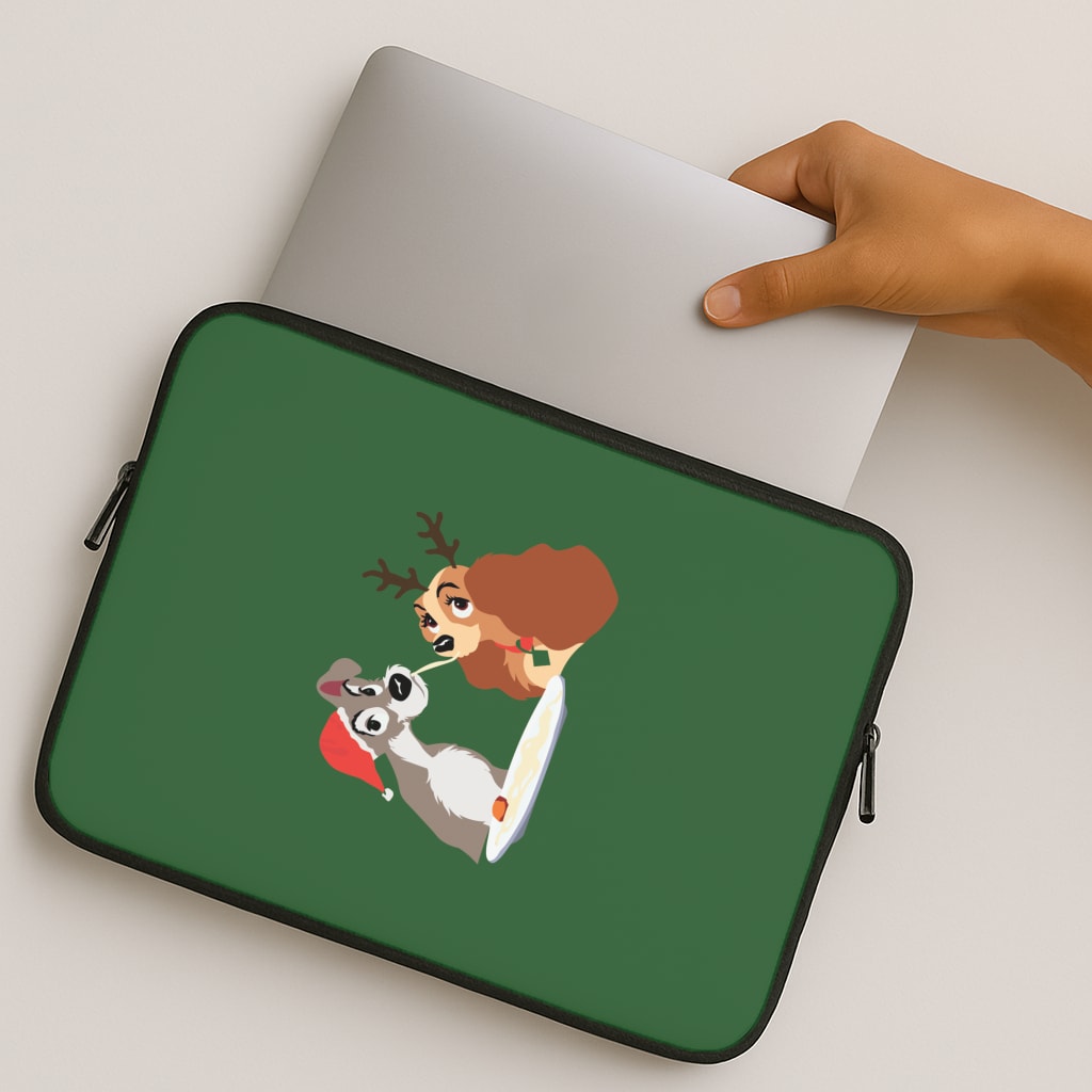 Christmas Lady MacBook Case