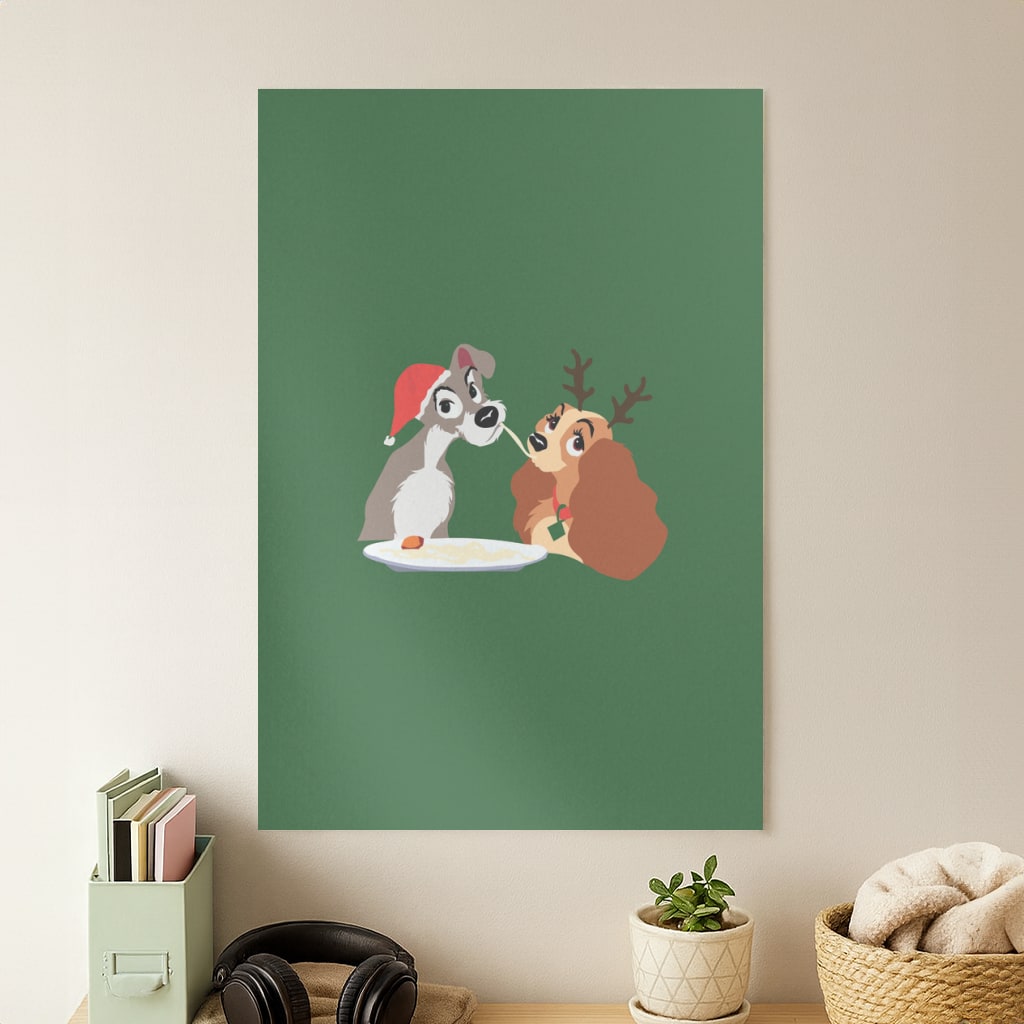 Christmas Lady Poster
