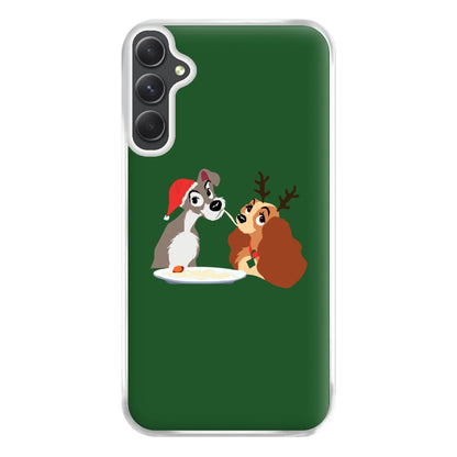 Christmas Lady Phone Case for Galaxy A14