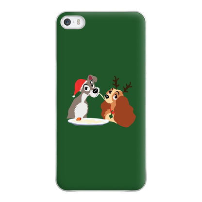 Christmas Lady Phone Case for iPhone 5 / 5s / SE 2016