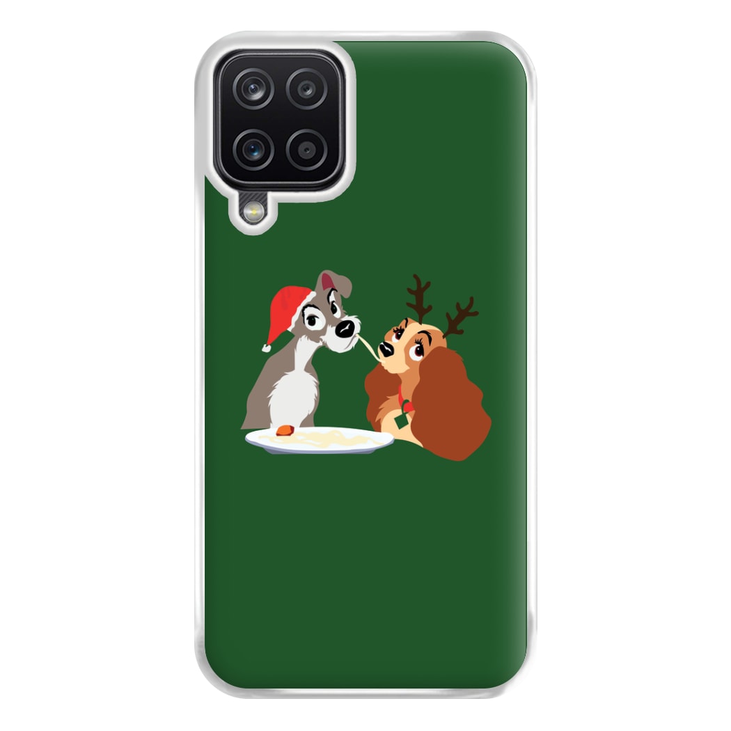 Christmas Lady Phone Case for Galaxy A12