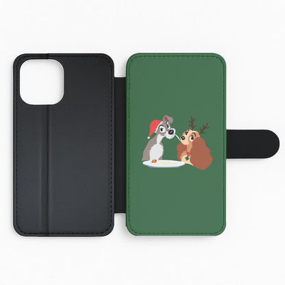 Christmas Lady Flip Phone Case
