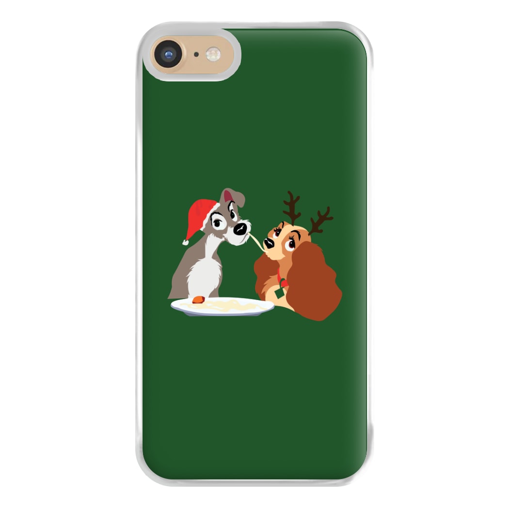 Christmas Lady Phone Case for iPhone 6 / 7 / 8 / SE