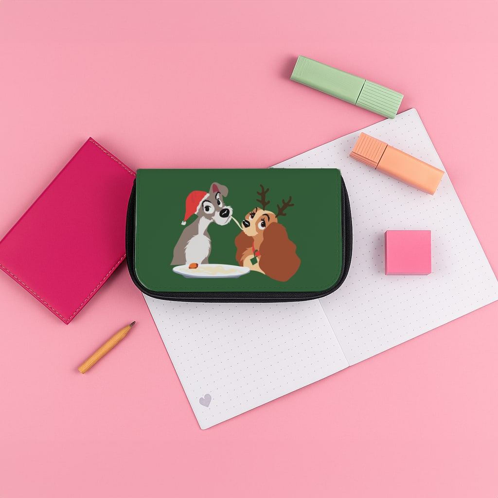 Christmas Lady Pencil Case