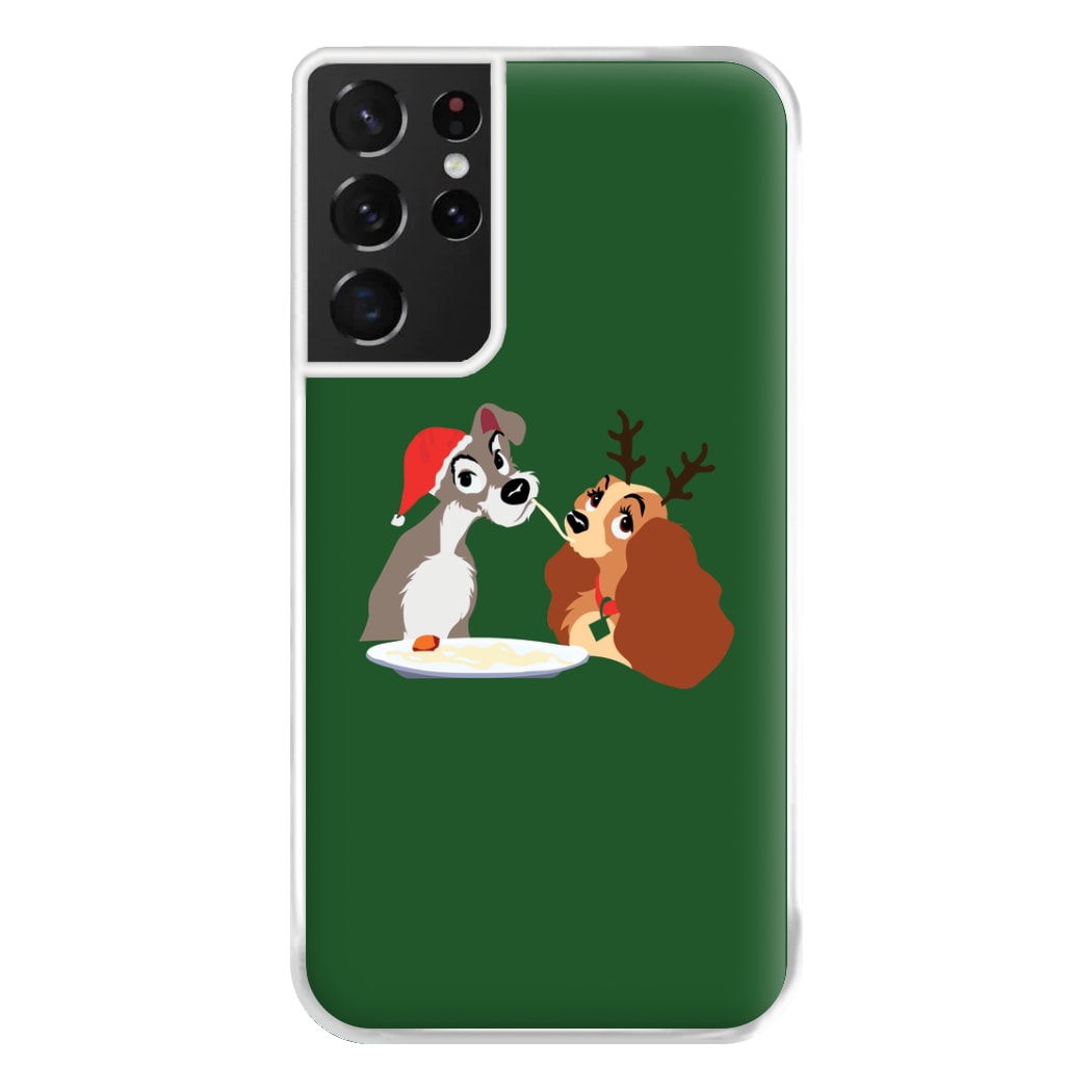 Christmas Lady Phone Case for Galaxy S21 Ultra