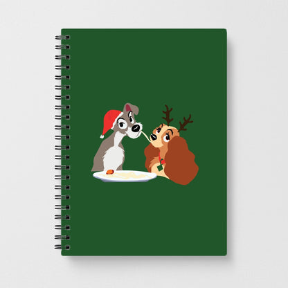 Christmas Lady Notebook