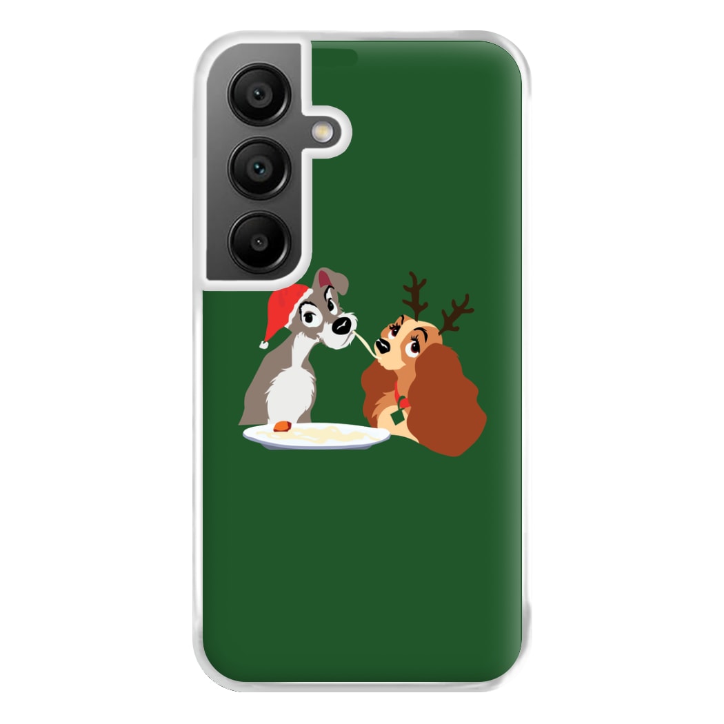 Christmas Lady Phone Case for Galaxy A55