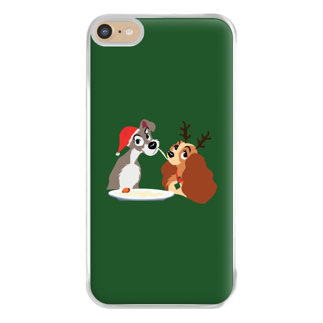 Christmas Lady Phone Case for iPhone 6 Plus / 7 Plus / 8 Plus