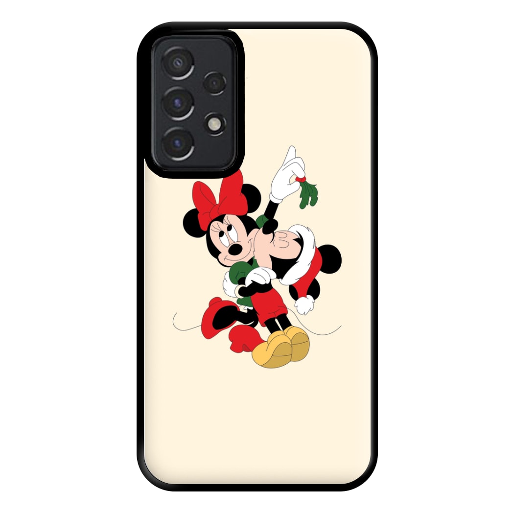 Mistletoe Fairytale Mice - Christmas Phone Case for Galaxy A52 / A52s