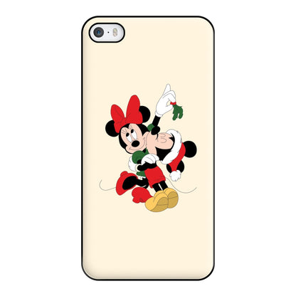 Mistletoe Fairytale Mice - Christmas Phone Case for iPhone 5 / 5s / SE 2016