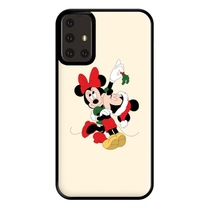 Mistletoe Fairytale Mice - Christmas Phone Case for Galaxy A71