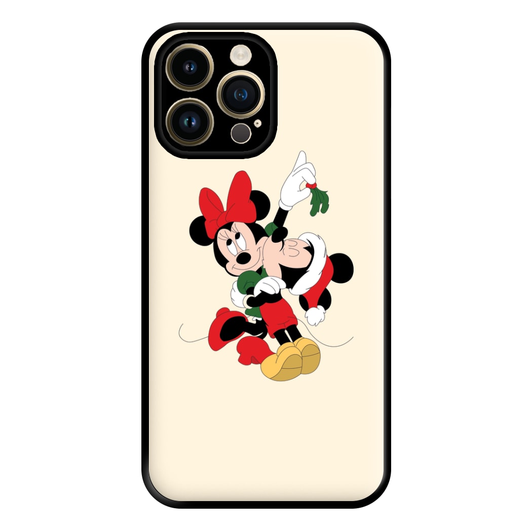 Mistletoe Fairytale Mice - Christmas Phone Case for iPhone 14 Pro Max