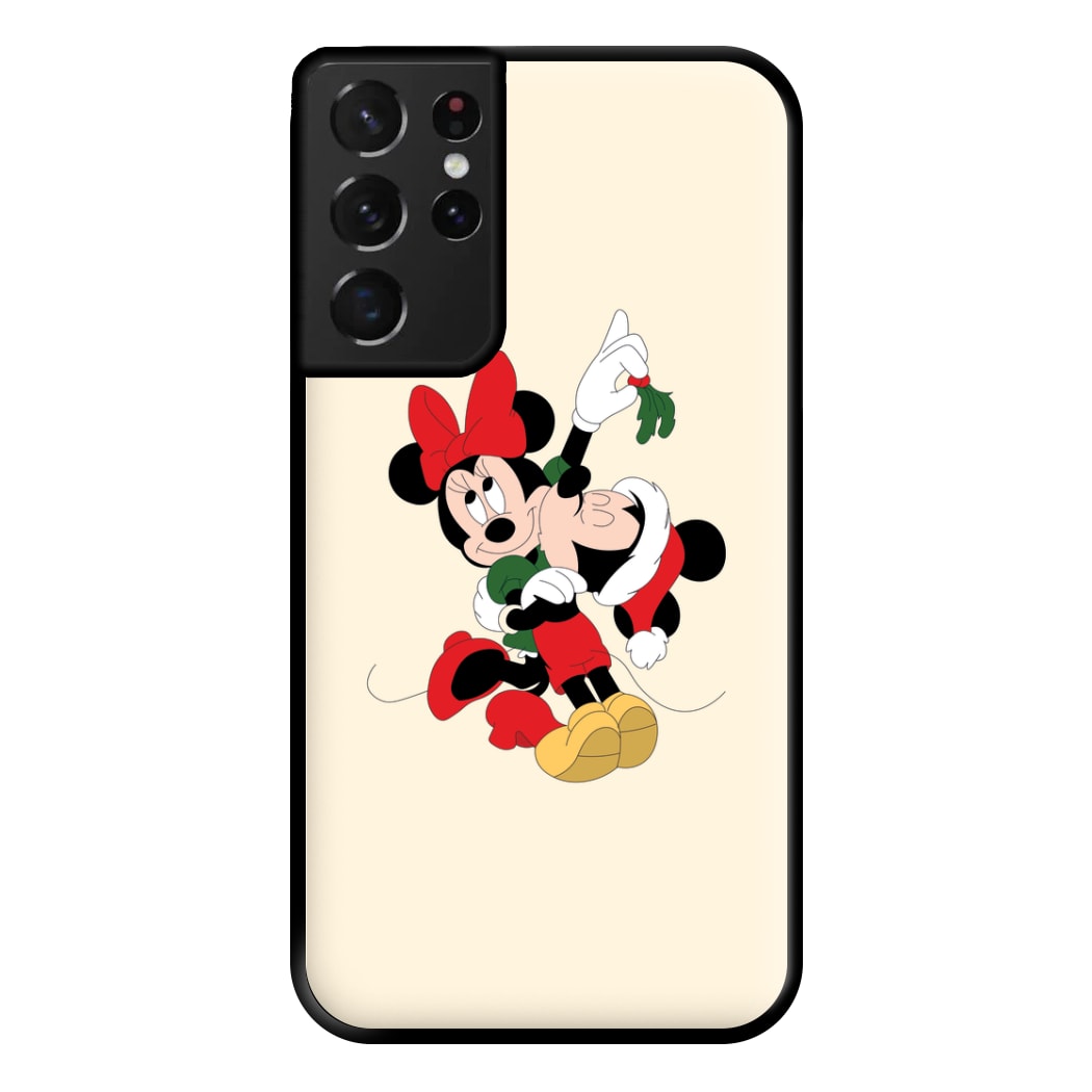 Mistletoe Fairytale Mice - Christmas Phone Case for Galaxy S21 Ultra