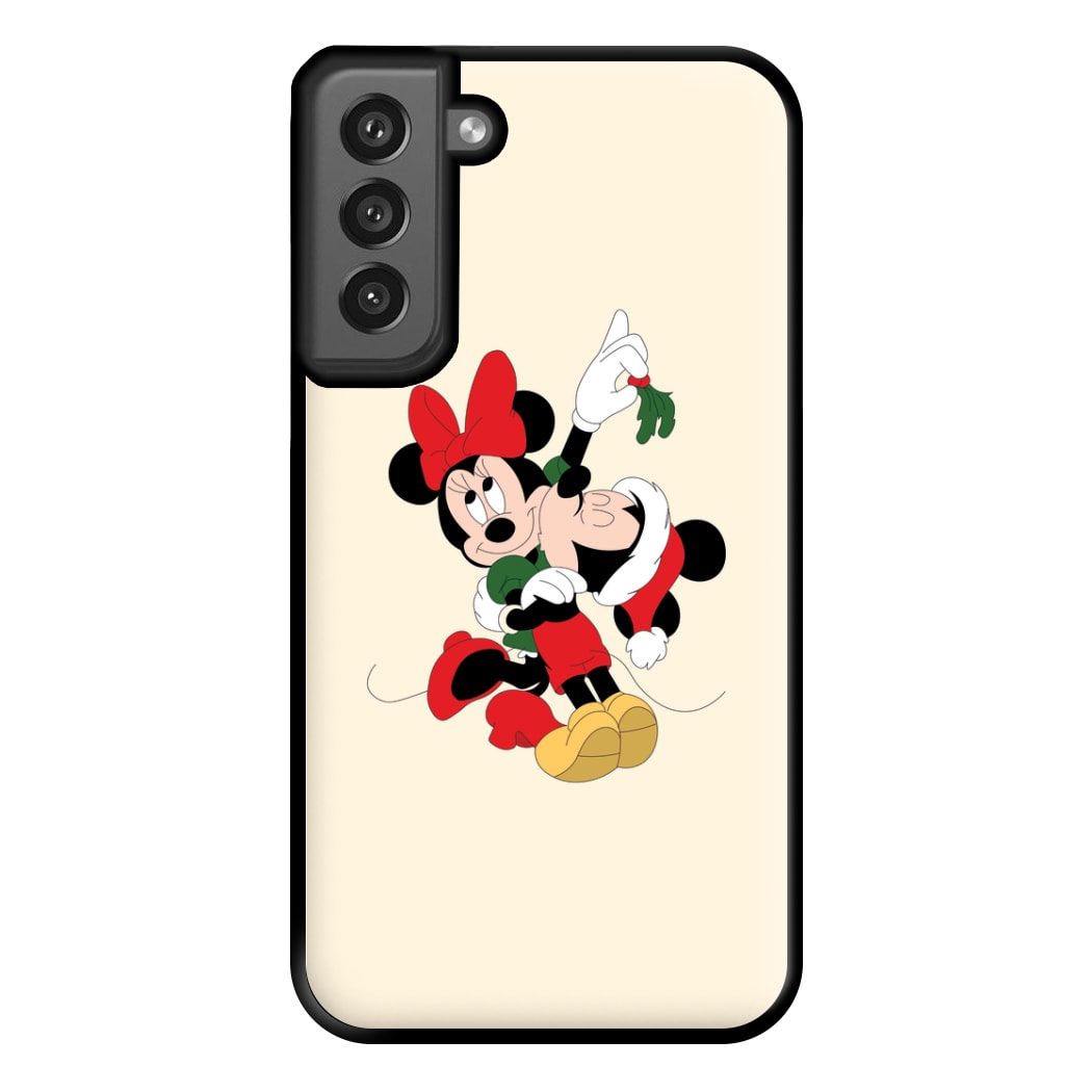 Mistletoe Fairytale Mice - Christmas Phone Case for Galaxy S21FE