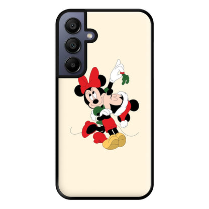 Mistletoe Fairytale Mice - Christmas Phone Case for Galaxy A15