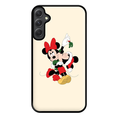 Mistletoe Fairytale Mice - Christmas Phone Case for Galaxy A54