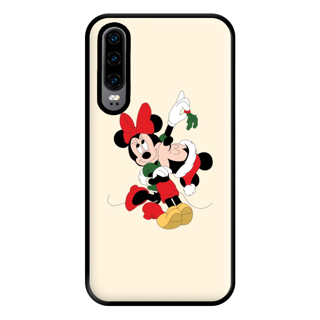 Mistletoe Fairytale Mice - Christmas Phone Case for Huawei P30