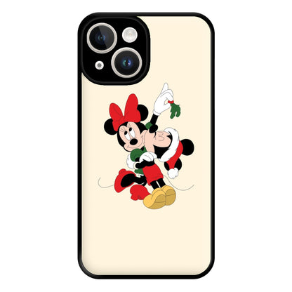 Mistletoe Fairytale Mice - Christmas Phone Case for iPhone 14