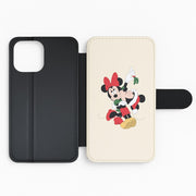 Mistletoe Fairytale Mice - Christmas Flip / Wallet Phone Case 2