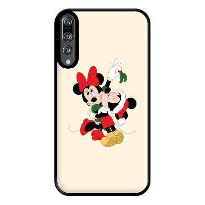 Mistletoe Fairytale Mice - Christmas Phone Case for Huawei P20 Pro