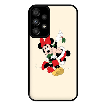 Mistletoe Fairytale Mice - Christmas Phone Case for Galaxy A33