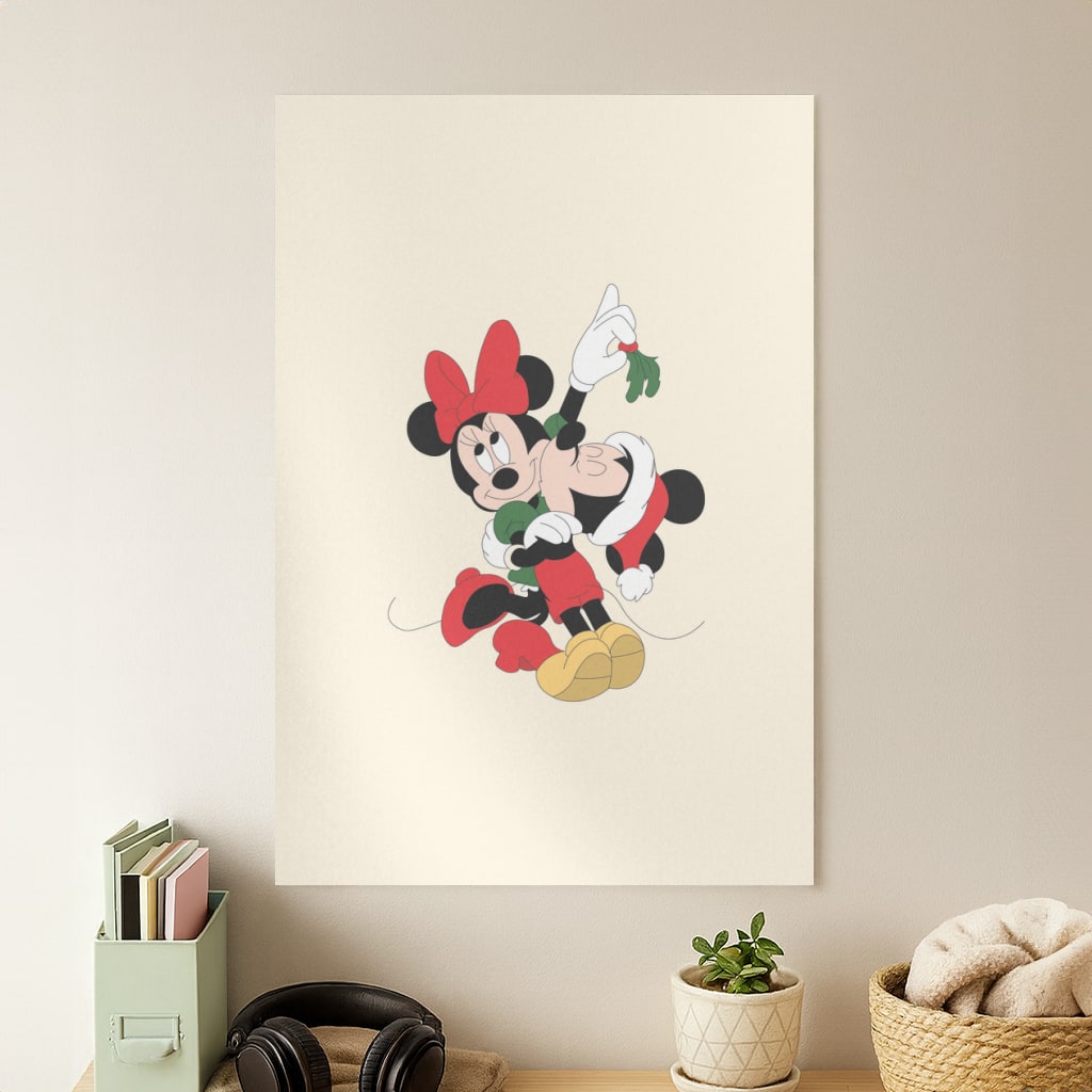 Mistletoe Fairytale Mice - Christmas Poster