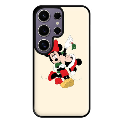 Mistletoe Fairytale Mice - Christmas Phone Case for Galaxy S25 Ultra