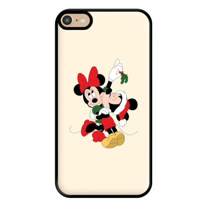 Mistletoe Fairytale Mice - Christmas Phone Case for iPhone 6 Plus / 7 Plus / 8 Plus