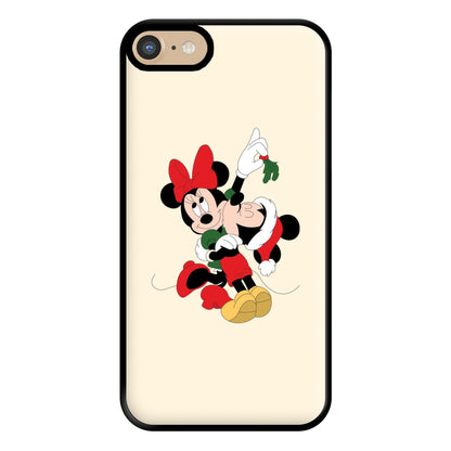 Mistletoe Fairytale Mice - Christmas Phone Case for iPhone 6 / 7 / 8 / SE