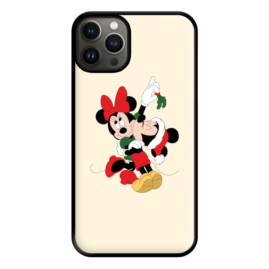 Mistletoe Fairytale Mice - Christmas Phone Case for iPhone 13