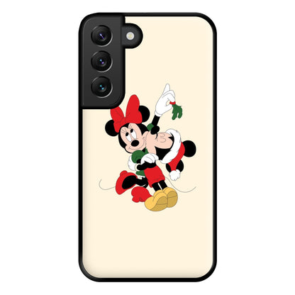 Mistletoe Fairytale Mice - Christmas Phone Case for Galaxy S22 Plus