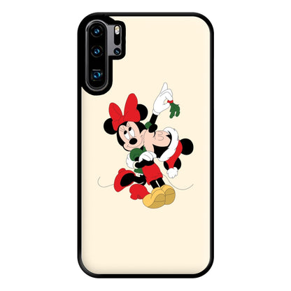 Mistletoe Fairytale Mice - Christmas Phone Case for Huawei P30 Pro