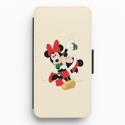 Mistletoe Fairytale Mice - Christmas Flip / Wallet Phone Case