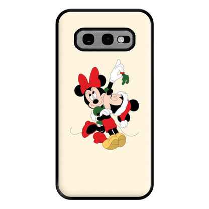 Mistletoe Fairytale Mice - Christmas Phone Case for Galaxy S10e