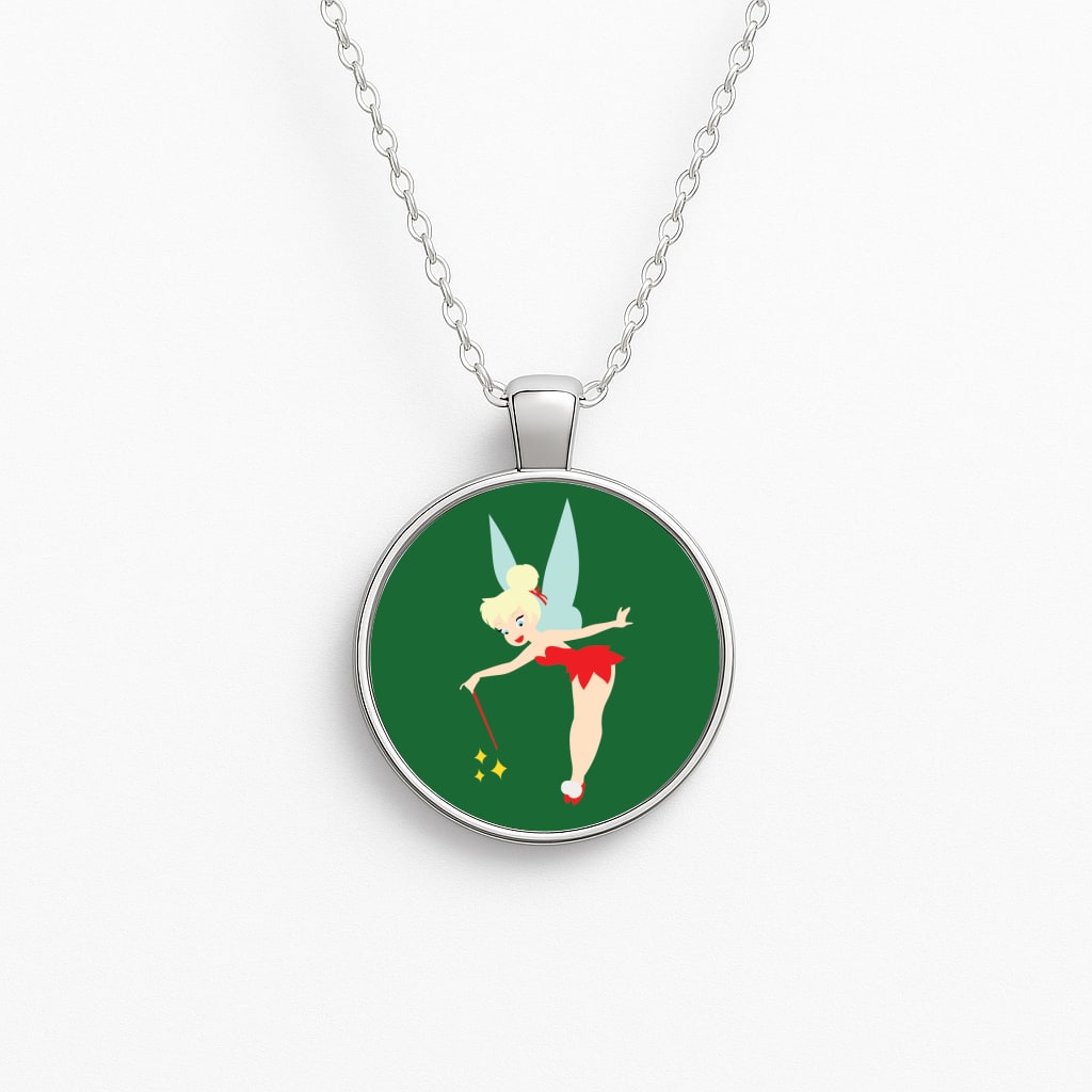 Christmas Tinkerbell Necklace