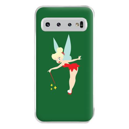 Christmas Tinkerbell Phone Case for Galaxy S10 Plus