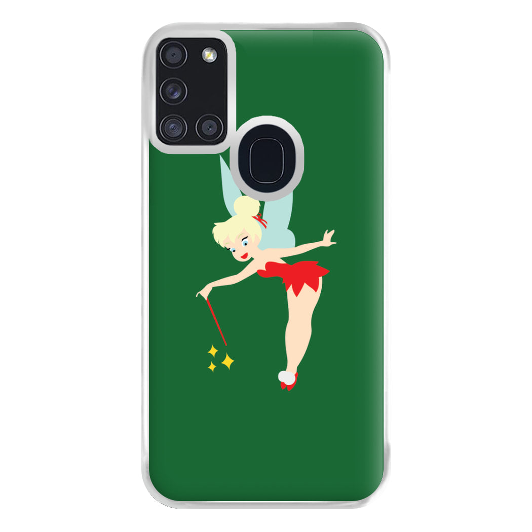 Christmas Tinkerbell Phone Case for Galaxy A21s