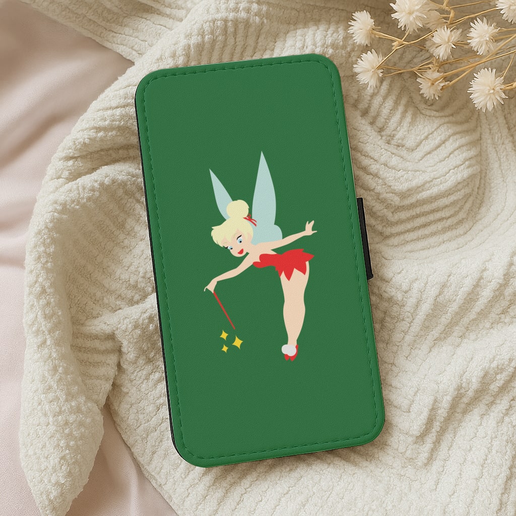 Christmas Tinkerbell Wallet Phone Case