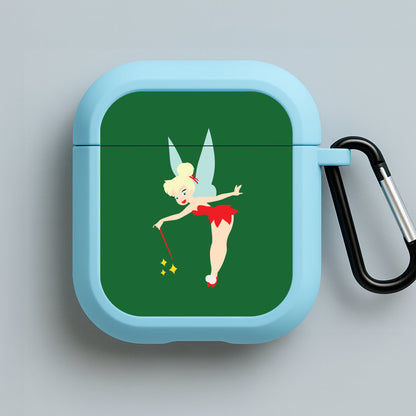 Christmas Tinkerbell Blue AirPods Case