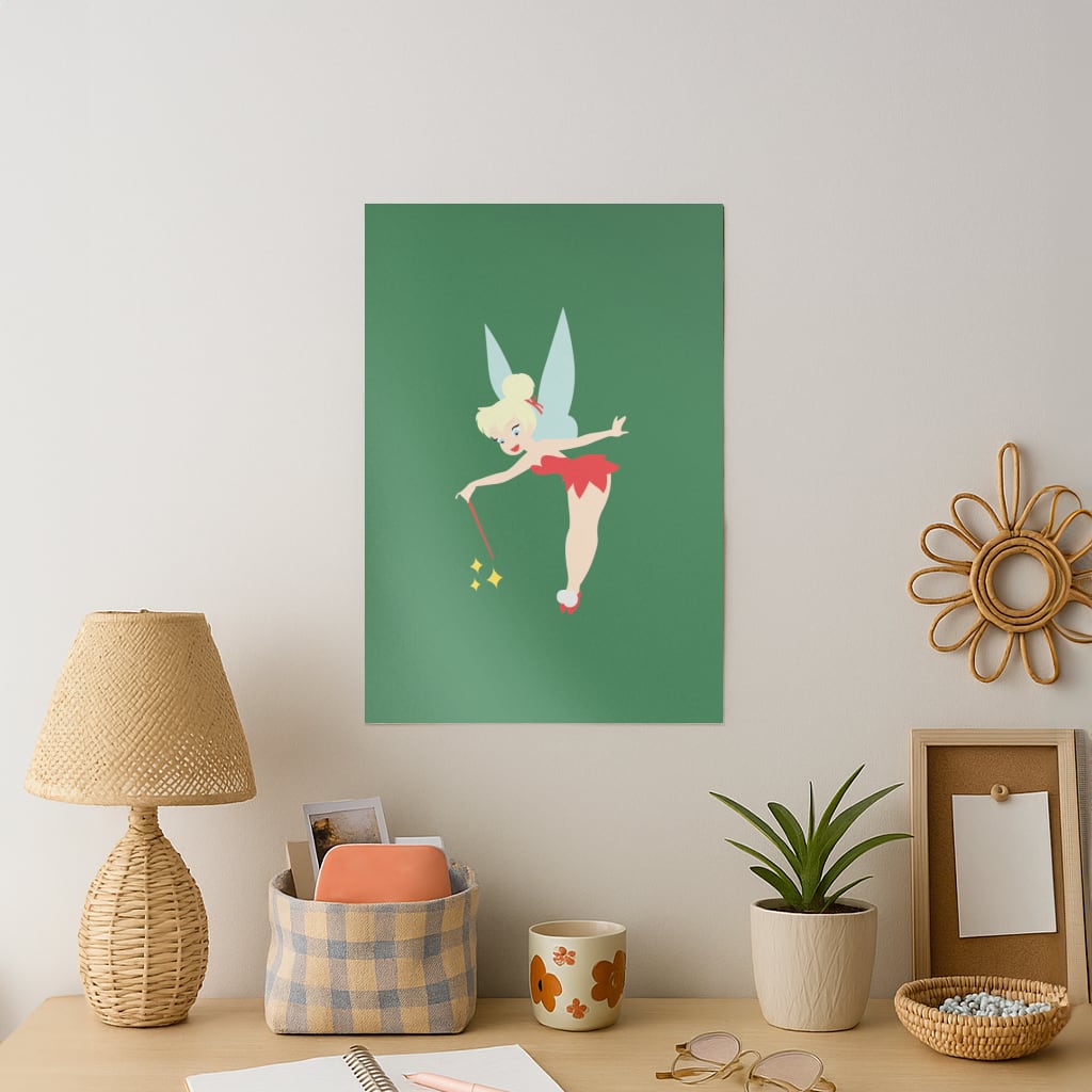 Christmas Tinkerbell Art Print