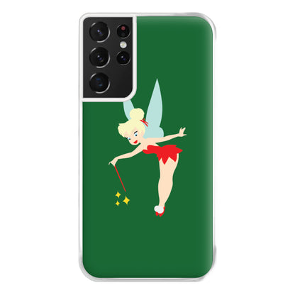 Christmas Tinkerbell Phone Case for Galaxy S21 Ultra