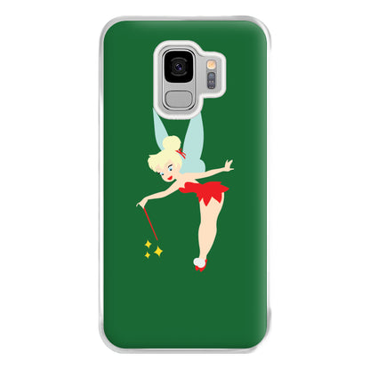 Christmas Tinkerbell Phone Case for Galaxy S9 Plus