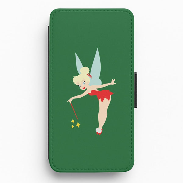 Christmas Tinkerbell Flip / Wallet Phone Case